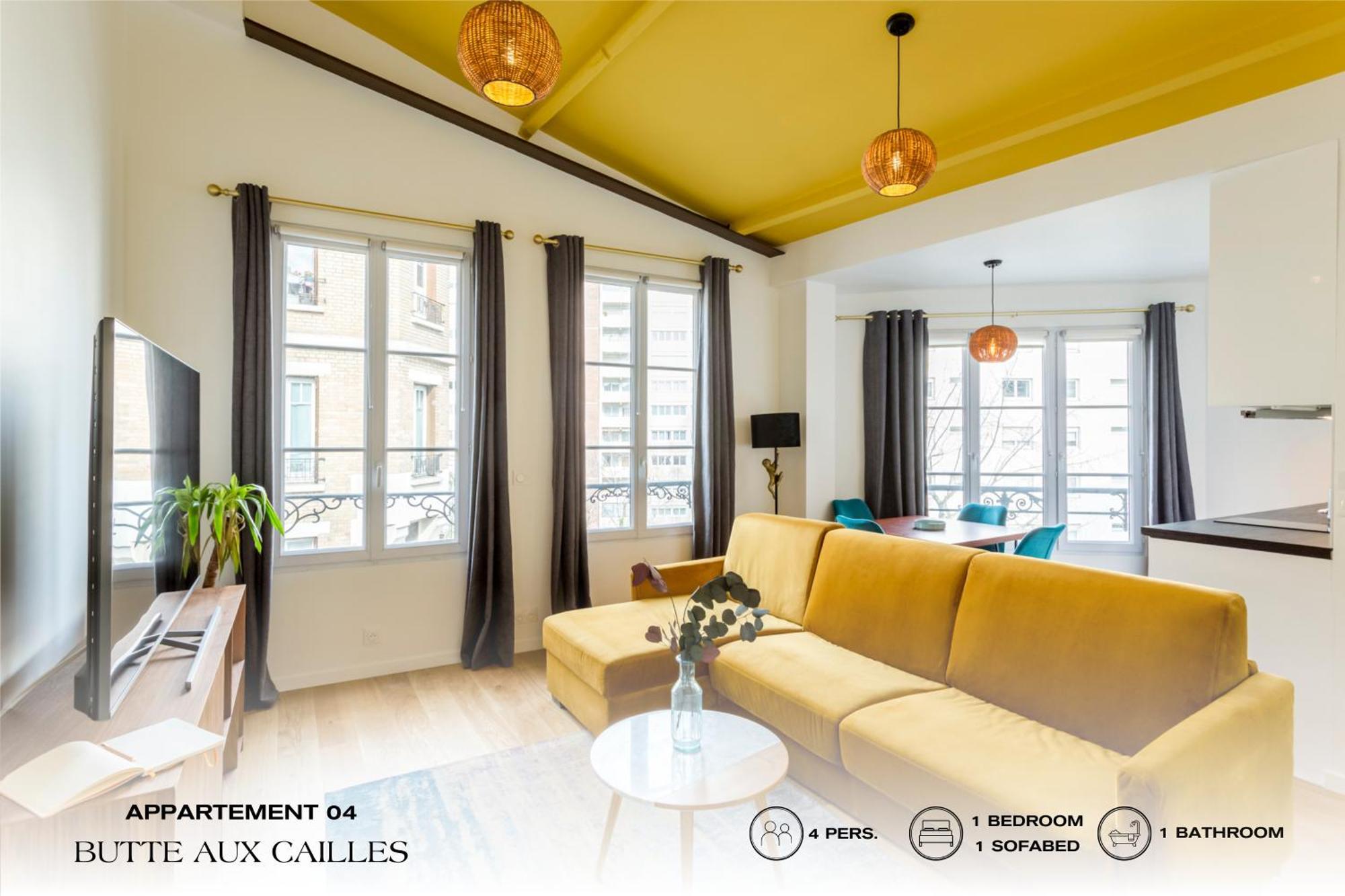 Beauquartier - Butte Aux Cailles I Apartman Párizs Kültér fotó
