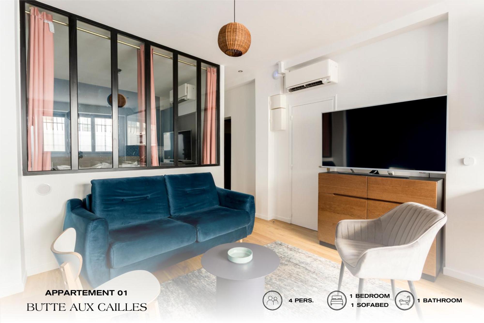 Beauquartier - Butte Aux Cailles I Apartman Párizs Kültér fotó