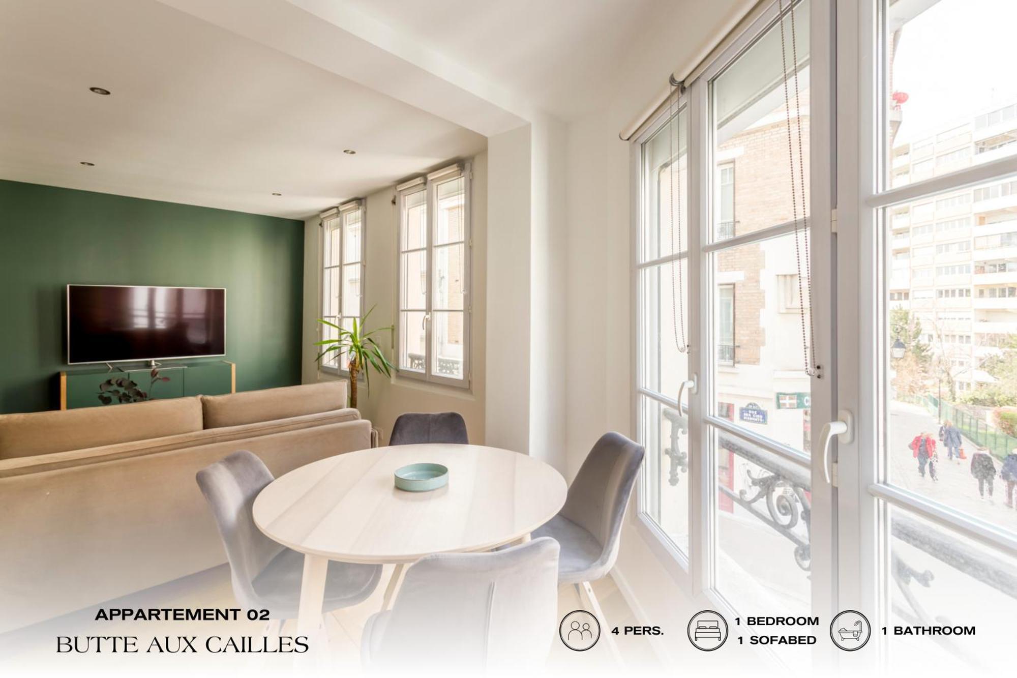 Beauquartier - Butte Aux Cailles I Apartman Párizs Kültér fotó