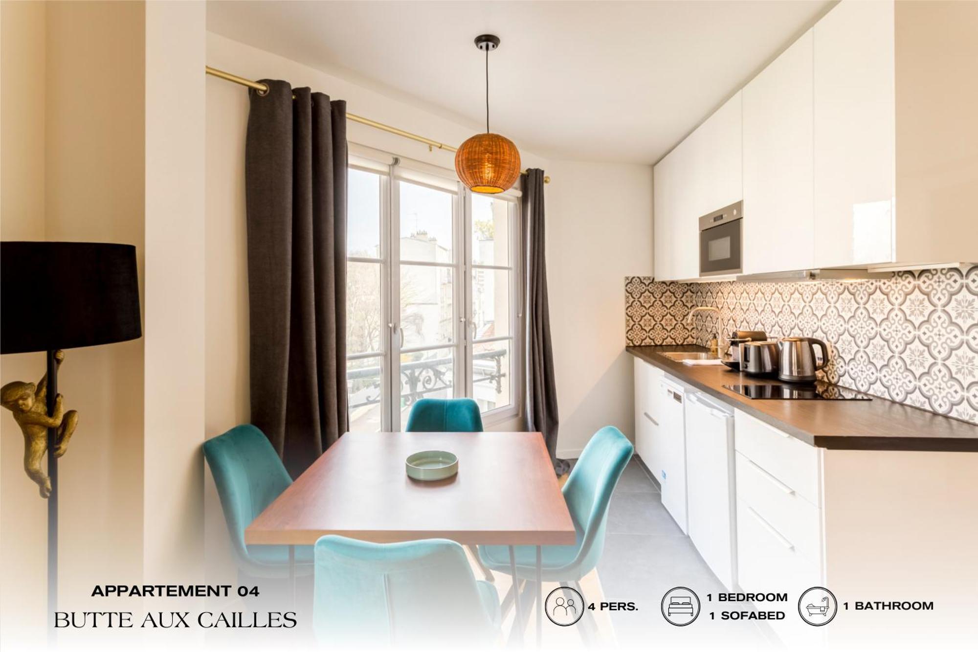 Beauquartier - Butte Aux Cailles I Apartman Párizs Kültér fotó