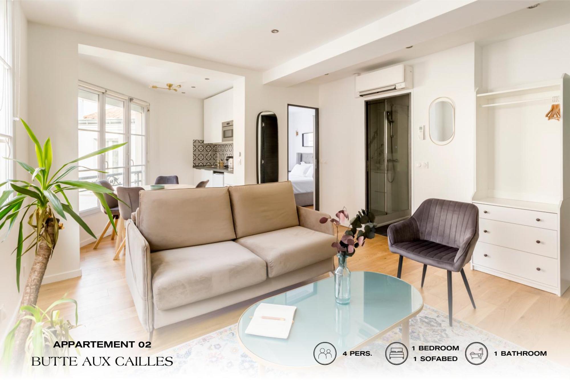 Beauquartier - Butte Aux Cailles I Apartman Párizs Kültér fotó