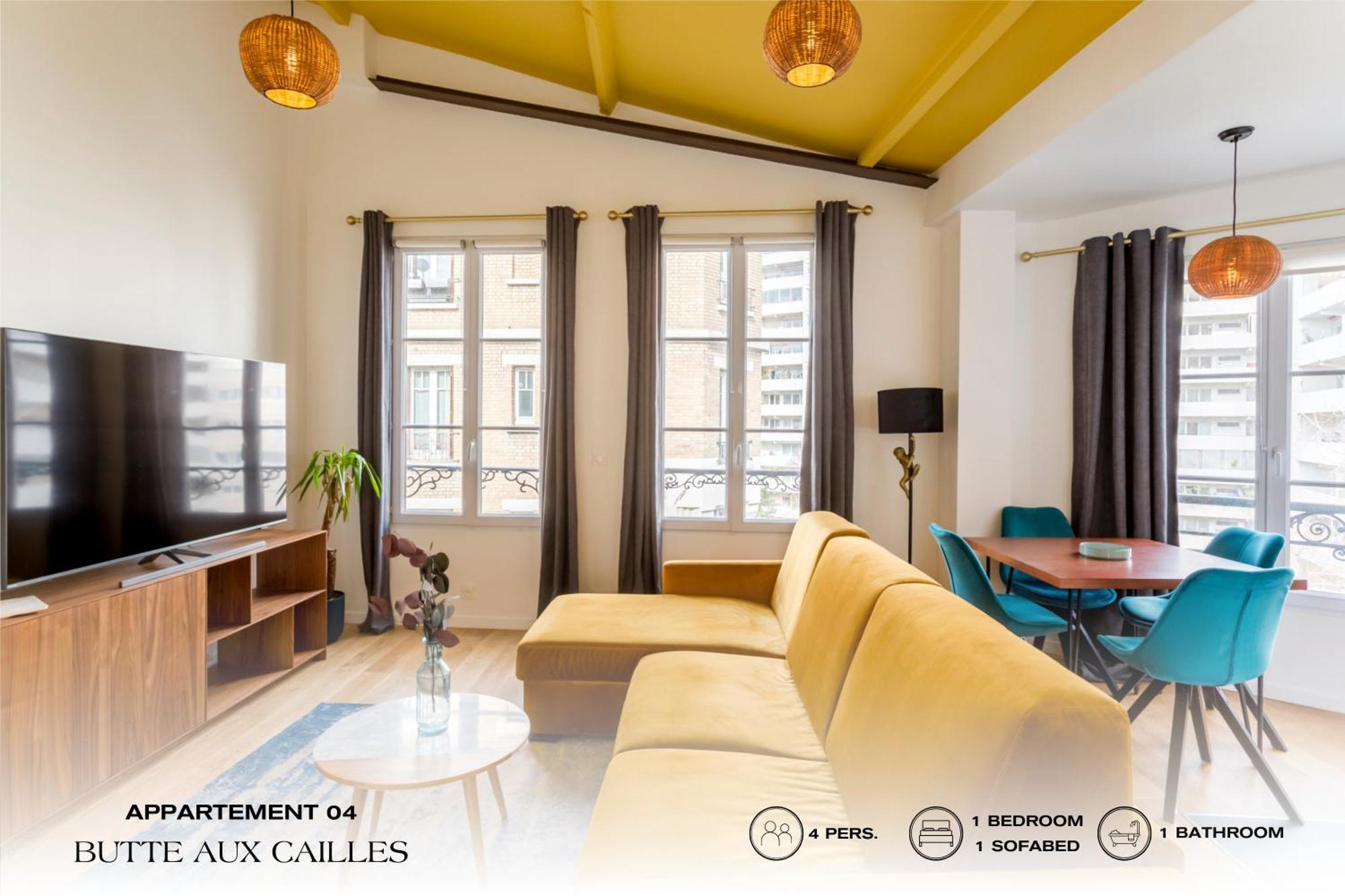 Beauquartier - Butte Aux Cailles I Apartman Párizs Kültér fotó
