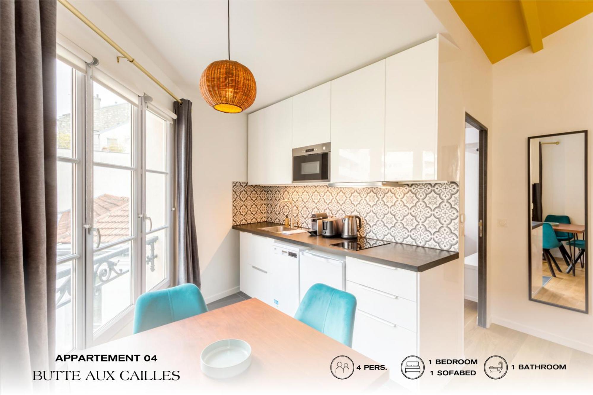 Beauquartier - Butte Aux Cailles I Apartman Párizs Kültér fotó