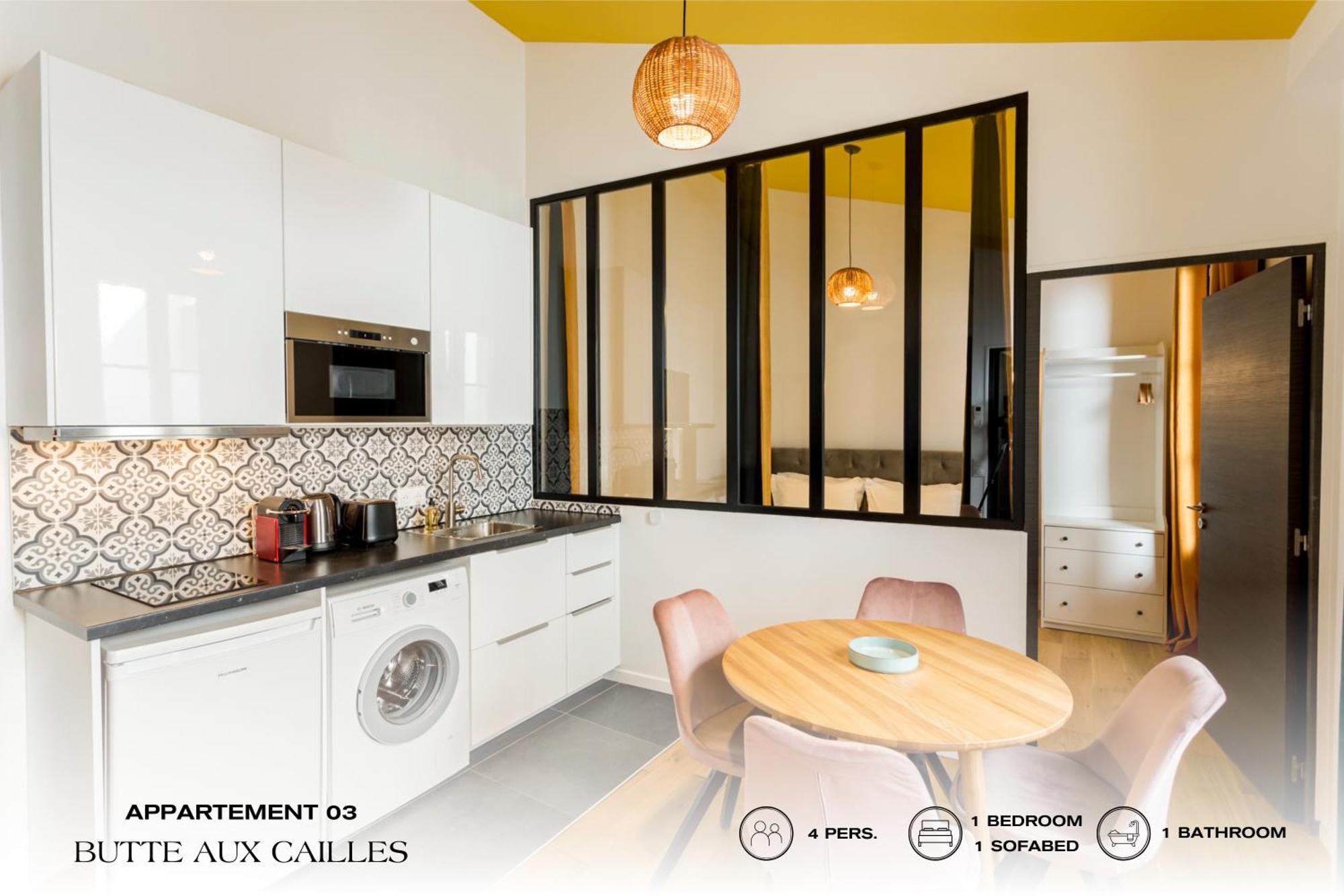 Beauquartier - Butte Aux Cailles I Apartman Párizs Kültér fotó
