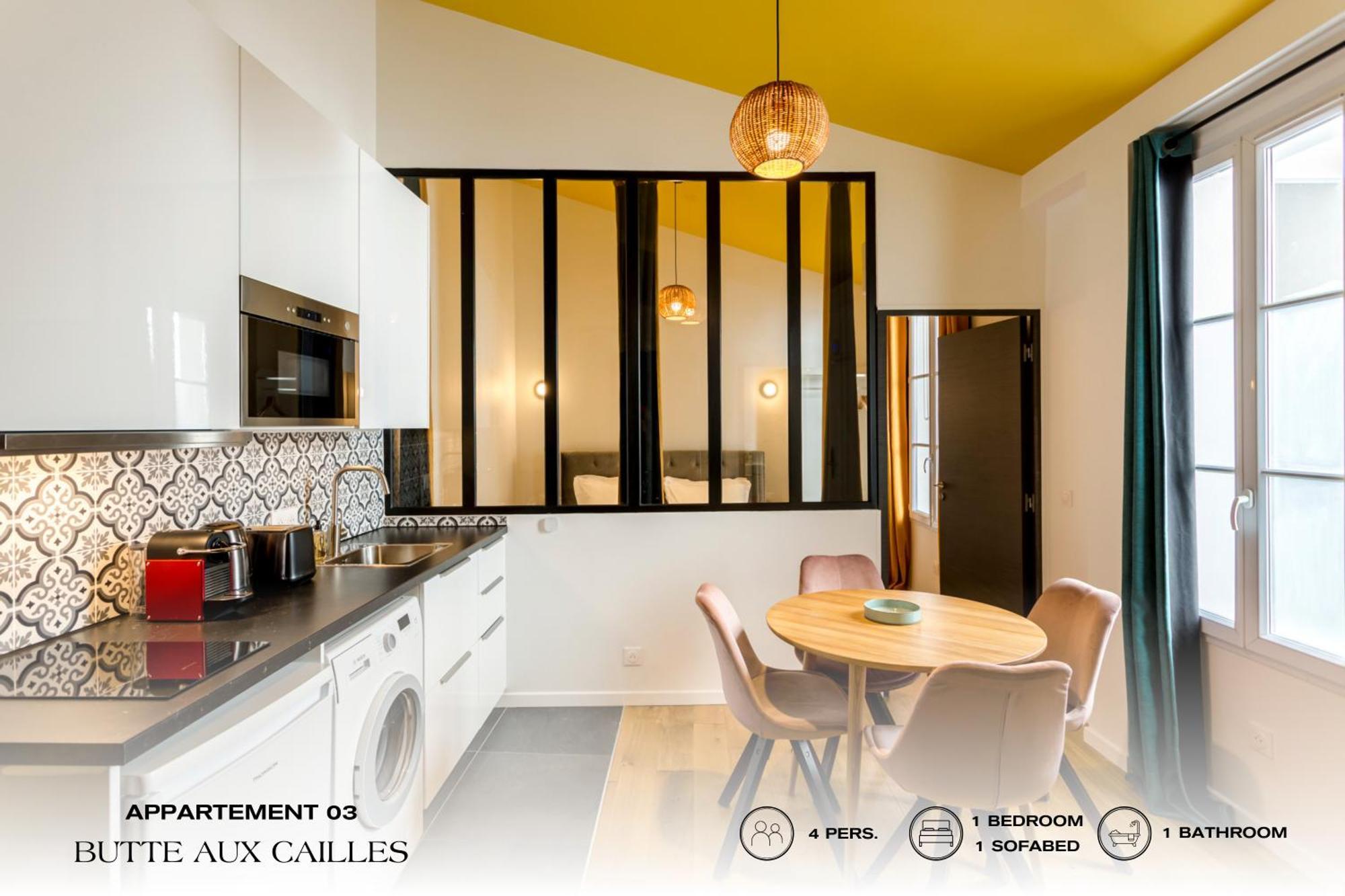 Beauquartier - Butte Aux Cailles I Apartman Párizs Kültér fotó