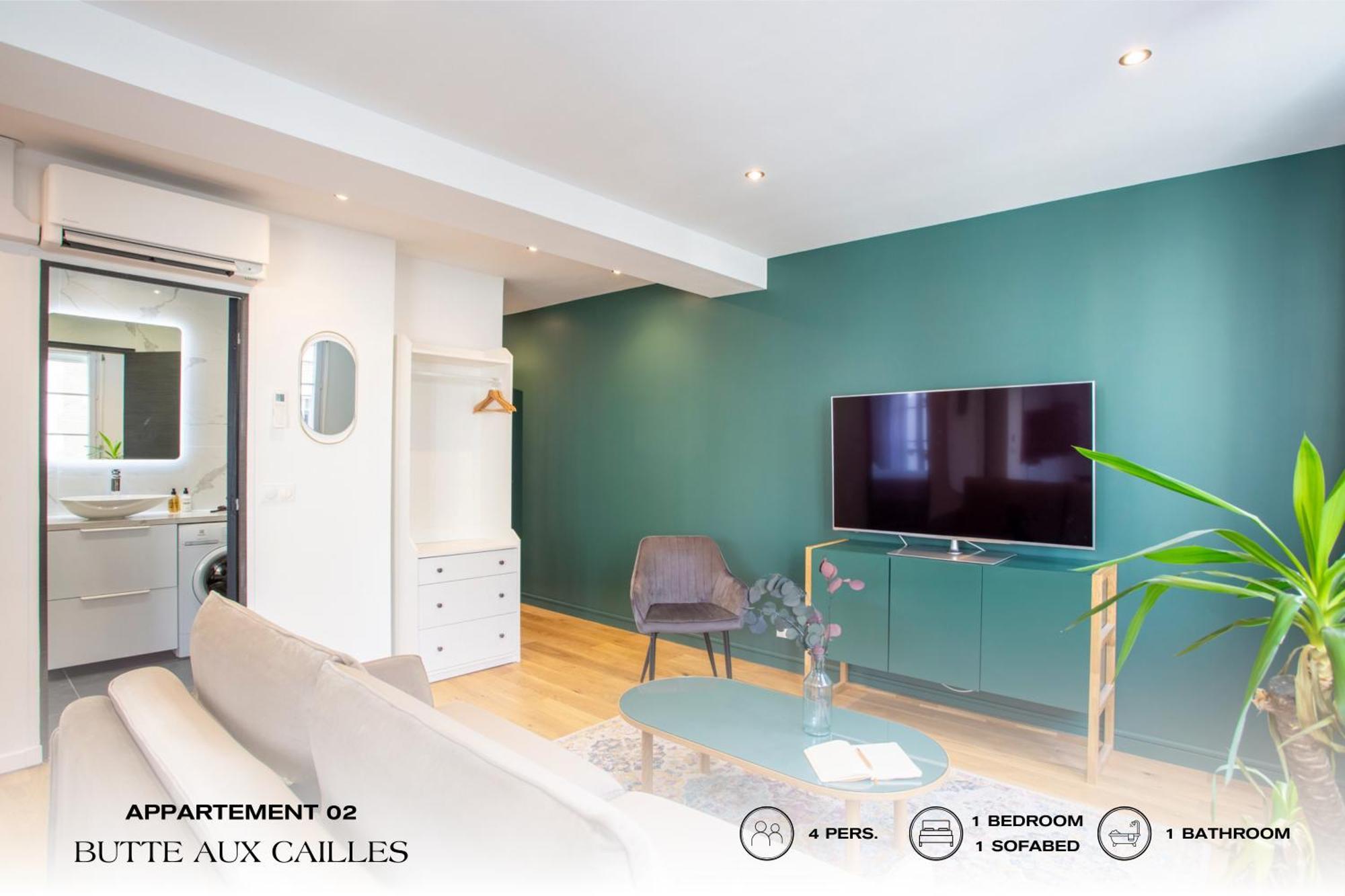 Beauquartier - Butte Aux Cailles I Apartman Párizs Kültér fotó