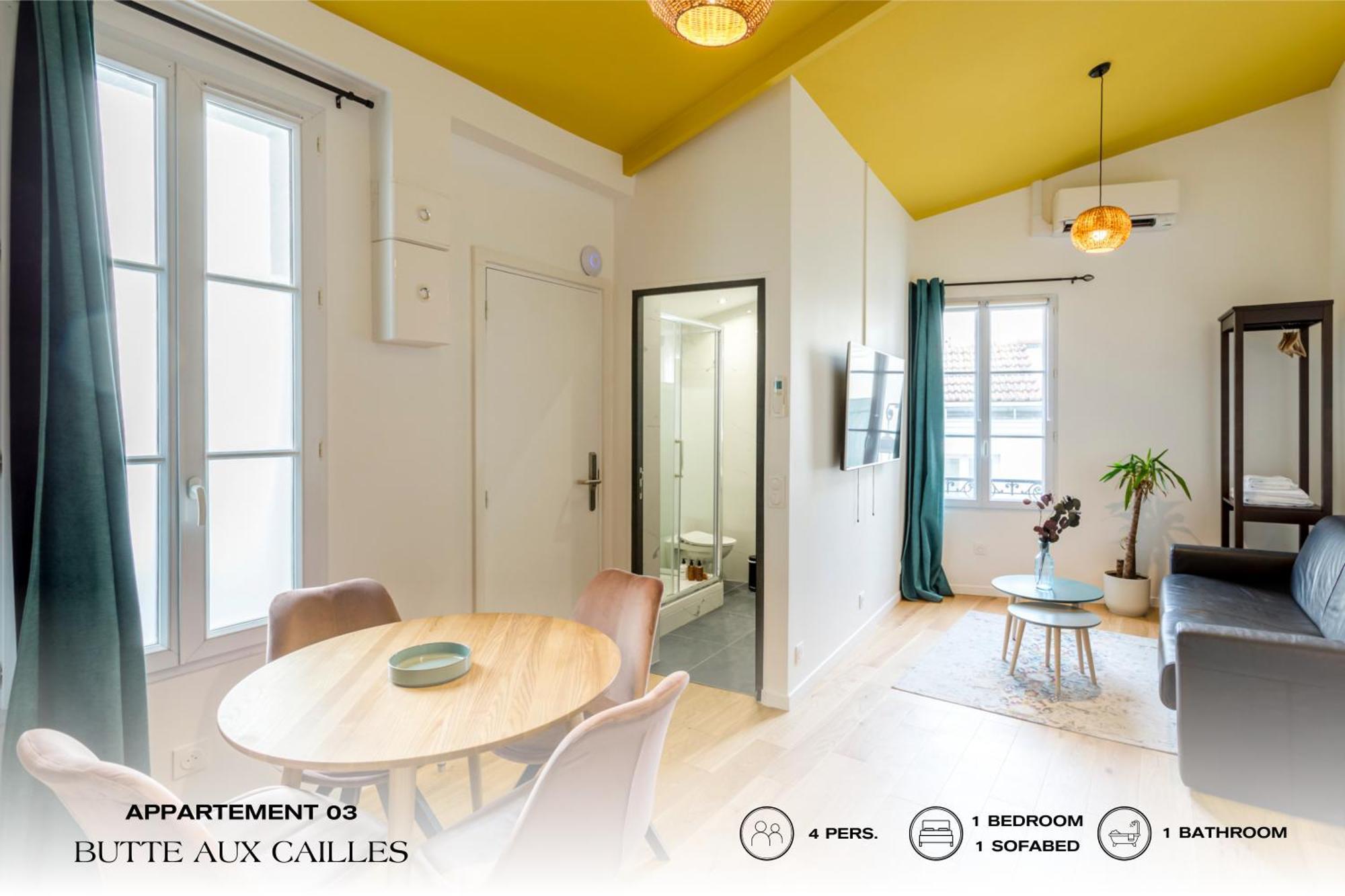 Beauquartier - Butte Aux Cailles I Apartman Párizs Kültér fotó