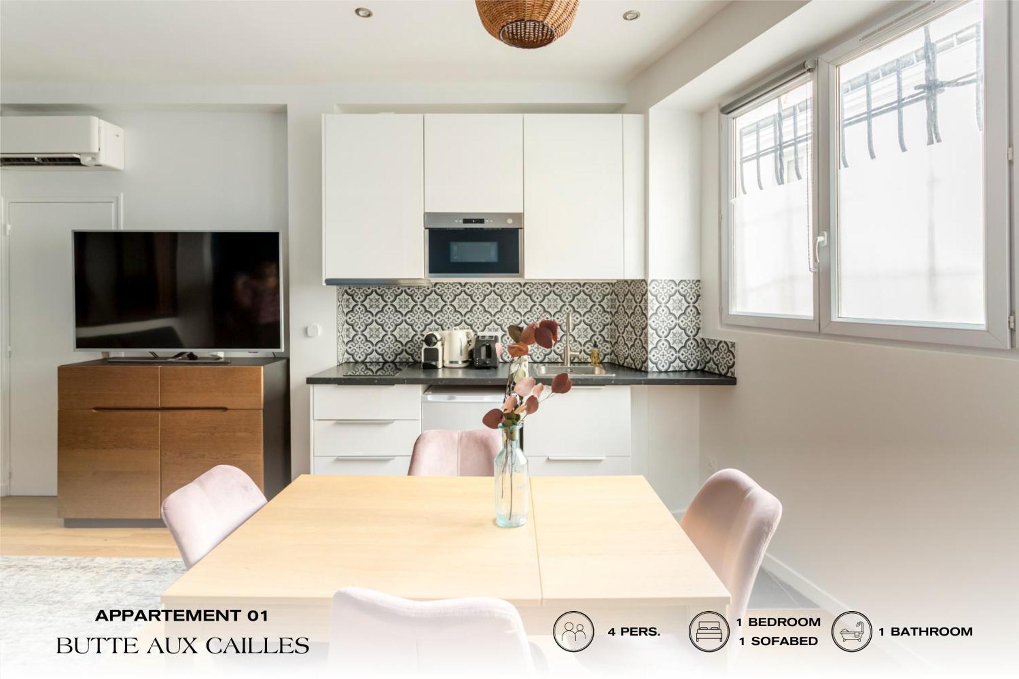 Beauquartier - Butte Aux Cailles I Apartman Párizs Kültér fotó
