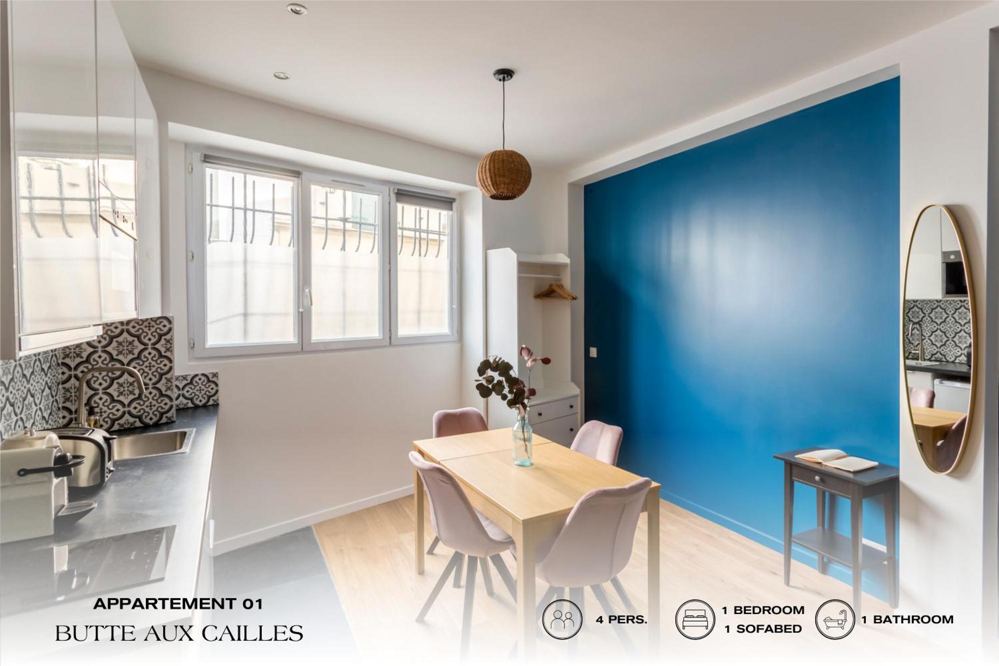 Beauquartier - Butte Aux Cailles I Apartman Párizs Kültér fotó